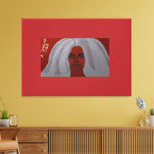 My Freckles Are My Positivity Symbol キャンバスプリント (インサイチュ (リビング))