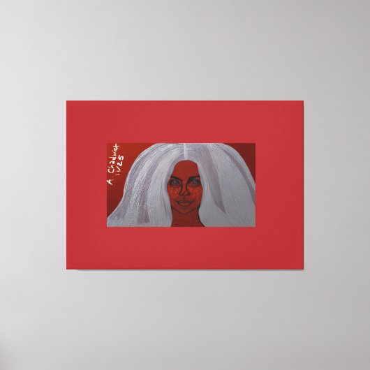 My Freckles Are My Positivity Symbol キャンバスプリント (正面)