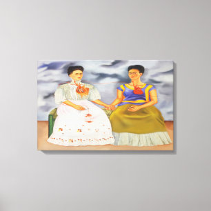 My Frida Series : Two Fridas キャンバスプリント