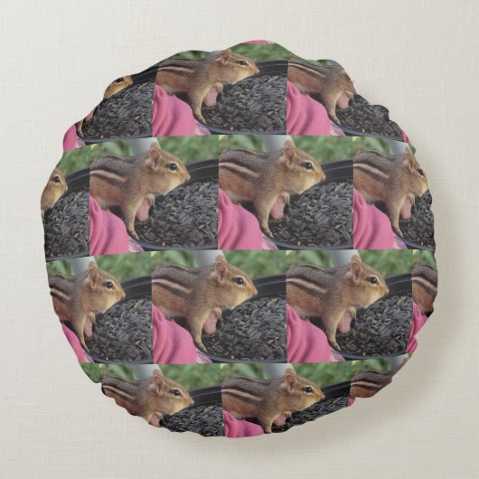 My Friend Chippy Round Pillow ラウンドクッション (裏面)