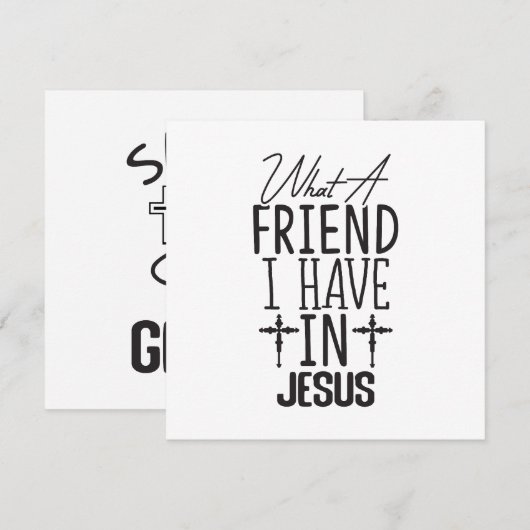 My Friend is Jesus (正面/裏面)