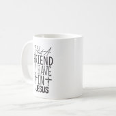 My Friend is Jesus コーヒーマグカップ (正面左)