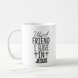 My Friend is Jesus コーヒーマグカップ