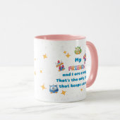 MY FRIENDSと私は熱狂する、 マグカップ (正面右)