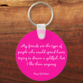 My Friends and Goldfish – キーリング (正面)