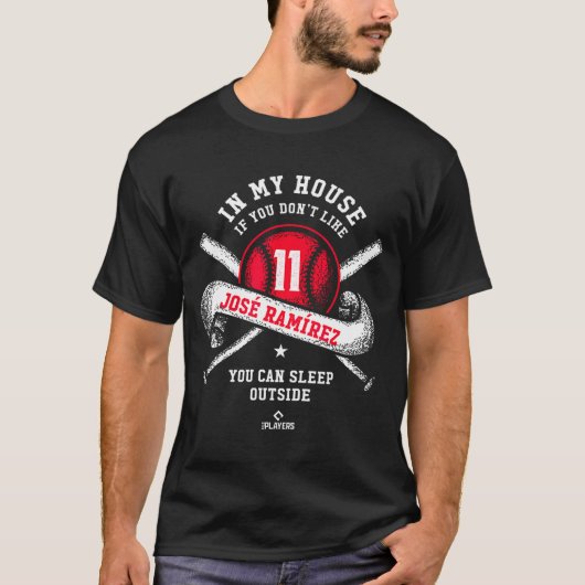 My Funny House Jose Ramirez Mlbpa Mlb Tシャツ (正面)