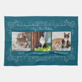 My Furベビー写真 キッチンタオル