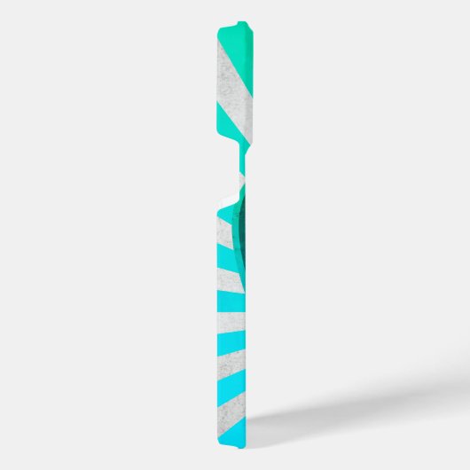 My Future Needs You - Funky Blue Edition iPhoneケース (右側面)