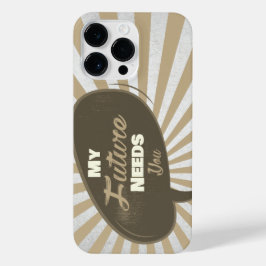 My Future Needs You - Light Vintage Edition  iPhone 14 Pro Maxケース