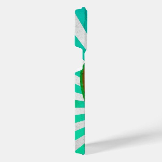 My Future Needs You - Retro Blue Edition  iPhoneケース (右側面)