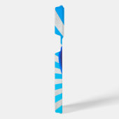 My Future Needs You - Retro Bright Blue Edition  iPhoneケース (右側面)