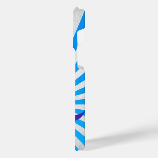 My Future Needs You - Retro Bright Blue Edition  iPhoneケース (左側面)