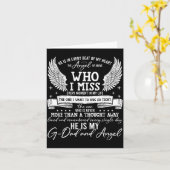 My G-dad Is My Guardian Angel In Heaven, Grief To カード (黄色い花)