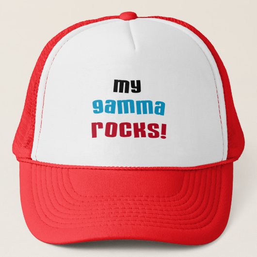 My Gamma Rocks Tシャツとギフト キャップ (正面)