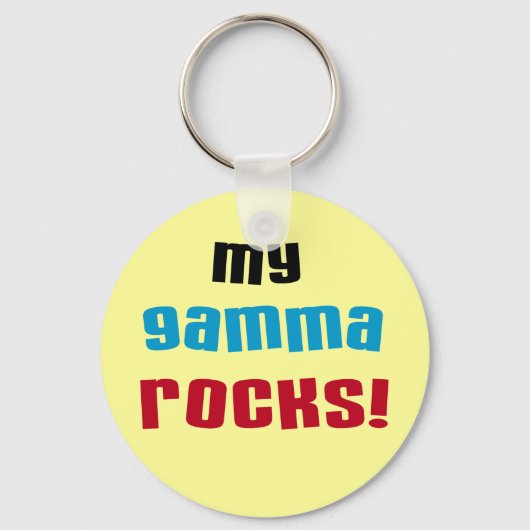 My Gamma Rocks Tシャツとギフト キーホルダー (正面)
