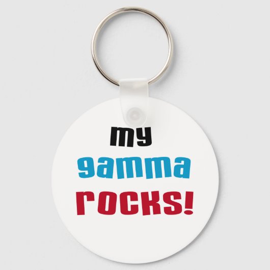 My Gamma Rocks Tシャツとギフト キーホルダー (正面)