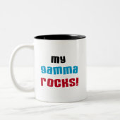My Gamma Rocks Tシャツとギフト ツートーンマグカップ (左)