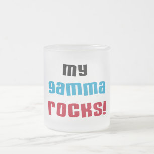 My Gamma Rocks Tシャツとギフト フロストグラスマグカップ