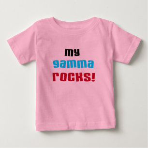 My Gamma Rocks Tシャツとギフト ベビーTシャツ