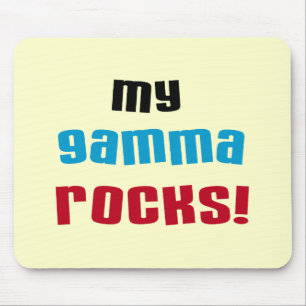 My Gamma Rocks Tシャツとギフト マウスパッド