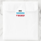 My Gamma Rocks Tシャツとギフト ラウンドシール (バッグ)