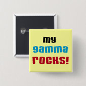 My Gamma Rocks Tシャツとギフト 缶バッジ (正面&裏面)