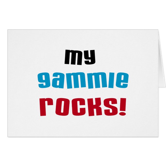 My Gammie Rocks Tシャツ&ギフト (正面横)