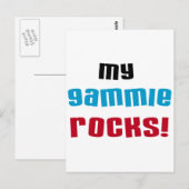 My Gammie Rocks Tシャツ&ギフト ポストカード (正面/裏面)