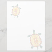 My Garden is a Place for Turtles Scrapbook Paper (裏面)