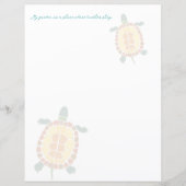 My Garden is a Place for Turtles Scrapbook Paper (正面)
