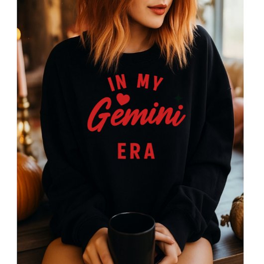 my Gemini era sweatshirt , Gemini birthday gift スウェットシャツ