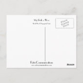 My Girls A Wow ポストカード (裏面)