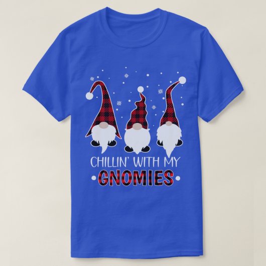 My Gnomies格言おもしろいChristmas Matching Fam Tシャツ (デザイン正面)