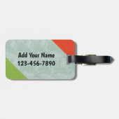 『My Gnomies Homiesぶら下がった Personalize』 ラゲッジタグ (裏面横)