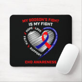 My Godsons Fight Is My Fight Chd Heart Disease Awa マウスパッド (マウス)