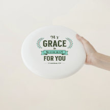 My Grace is Sufficient Scripture Teal