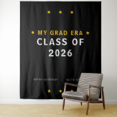My Grad Era Class of 2026 Photo Backdrop タペストリー (インサイチュ)