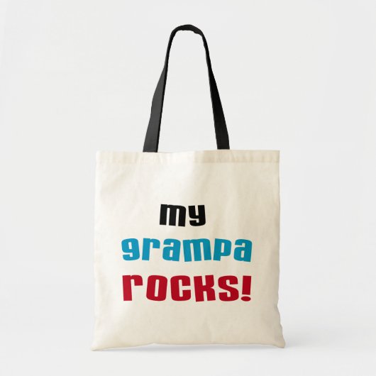 My Grampa Rocks Tシャツ&ギフト トートバッグ (正面)