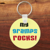 My Gramps Rocks Tシャツとギフト キーホルダー (正面)