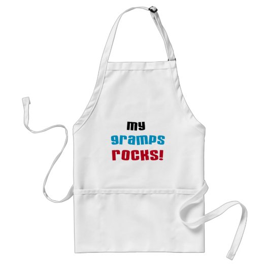 My Gramps Rocks Tシャツとギフト スタンダードエプロン (正面)