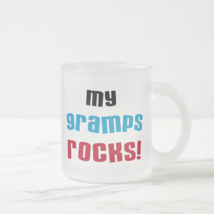 My Gramps Rocks Tシャツとギフト フロストグラスマグカップ