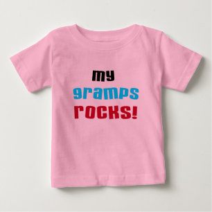 My Gramps Rocks Tシャツとギフト ベビーTシャツ