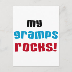 My Gramps Rocks Tシャツとギフト ポストカード