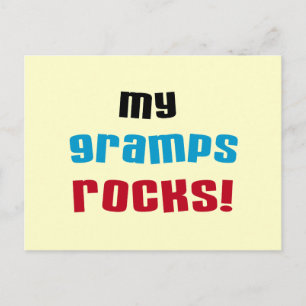 My Gramps Rocks Tシャツとギフト ポストカード