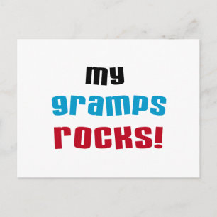 My Gramps Rocks Tシャツとギフト ポストカード