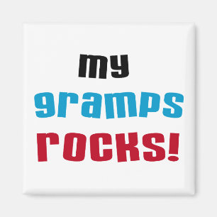 My Gramps Rocks Tシャツとギフト マグネット