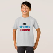 My Gramps Rocks Tシャツとギフト Tシャツ (正面フル)