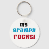 My Grampy Rocks Tシャツとギフト キーホルダー (正面)