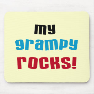 My Grampy Rocks Tシャツとギフト マウスパッド