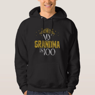 My GRANDMA Is 100 Years Old 1922 100th GRANDMA Bir パーカ